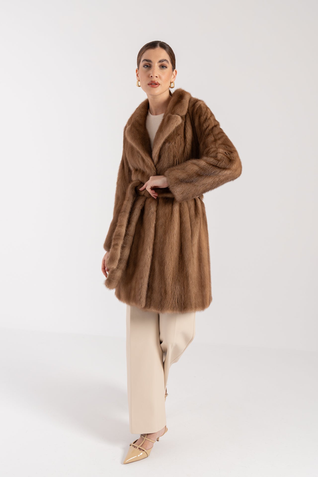 Mink coat