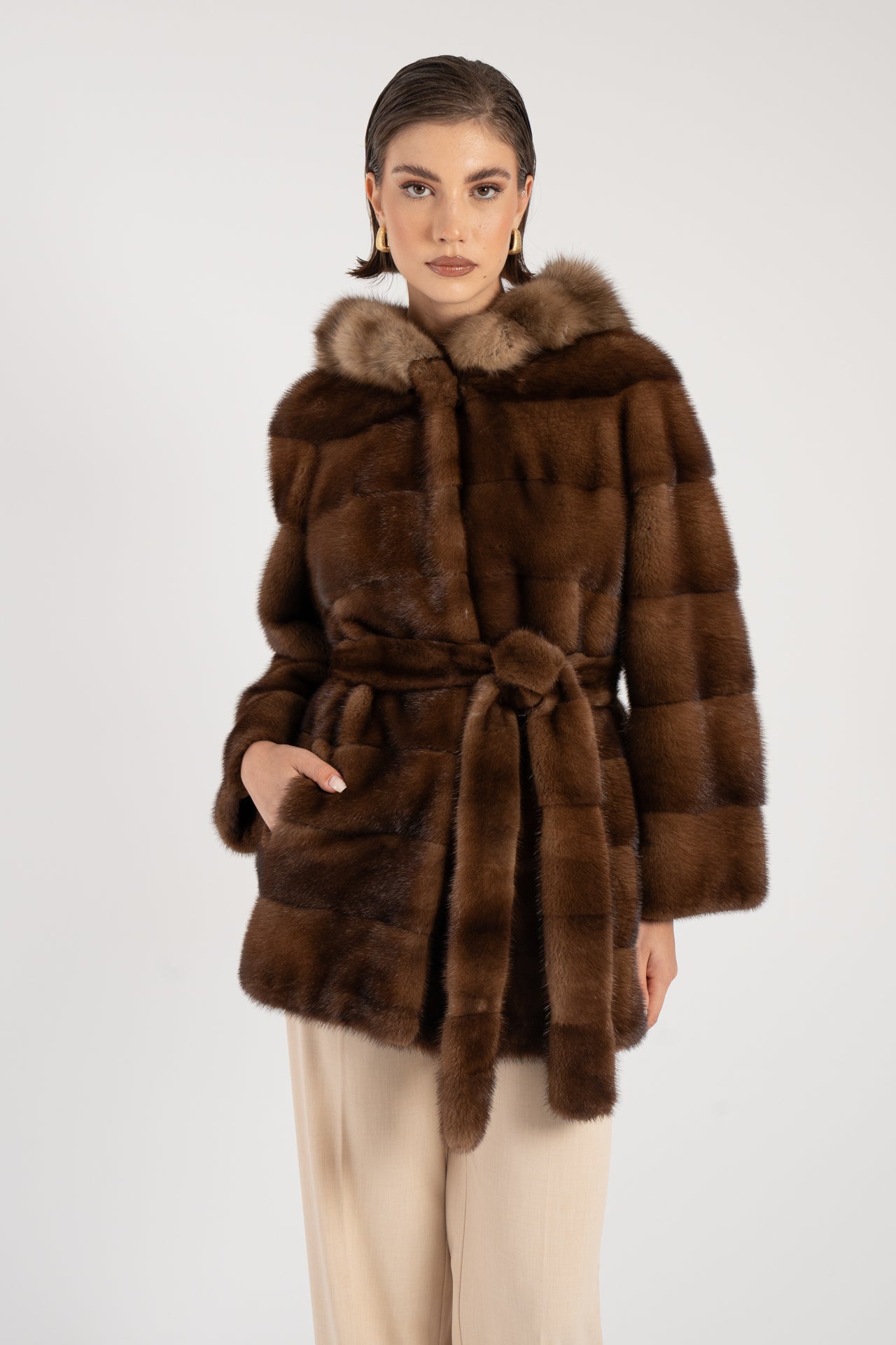Cappotto in Visone