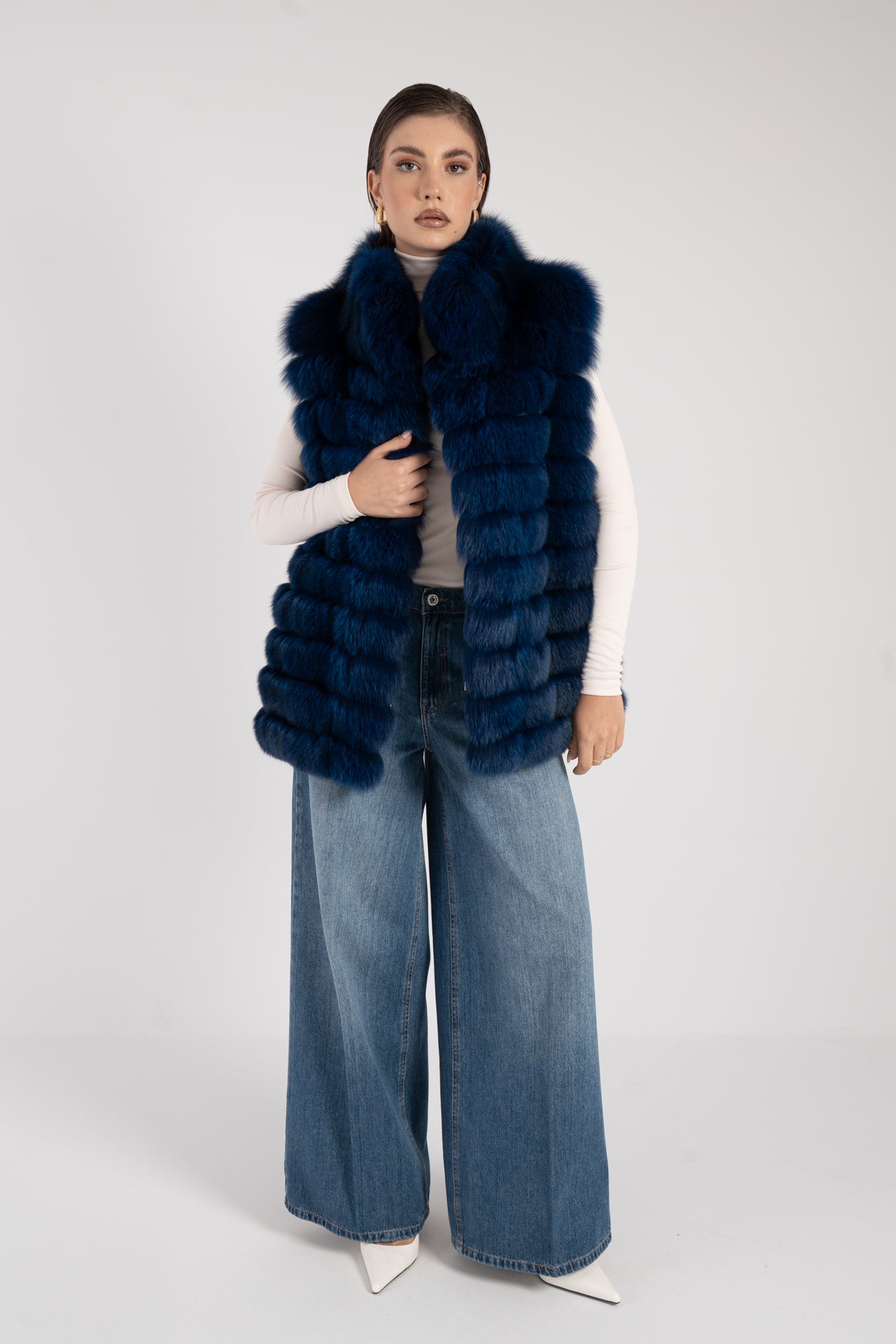 Gilet in Volpe
