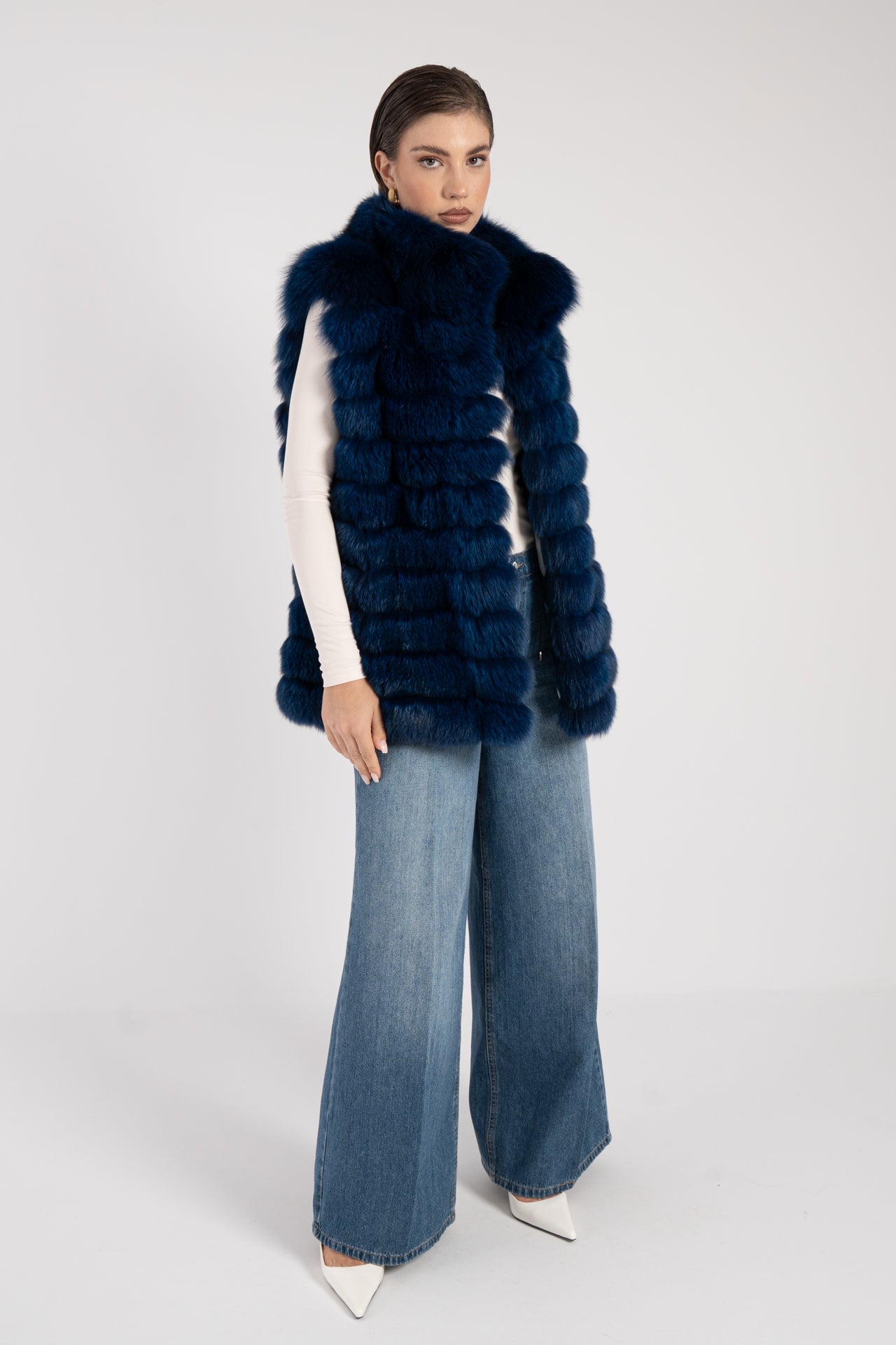 Gilet in Volpe