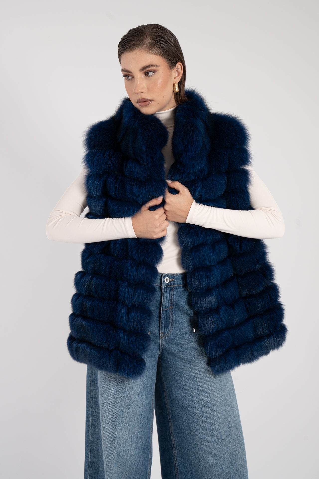 Gilet in Volpe