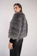 Куртка из лисы