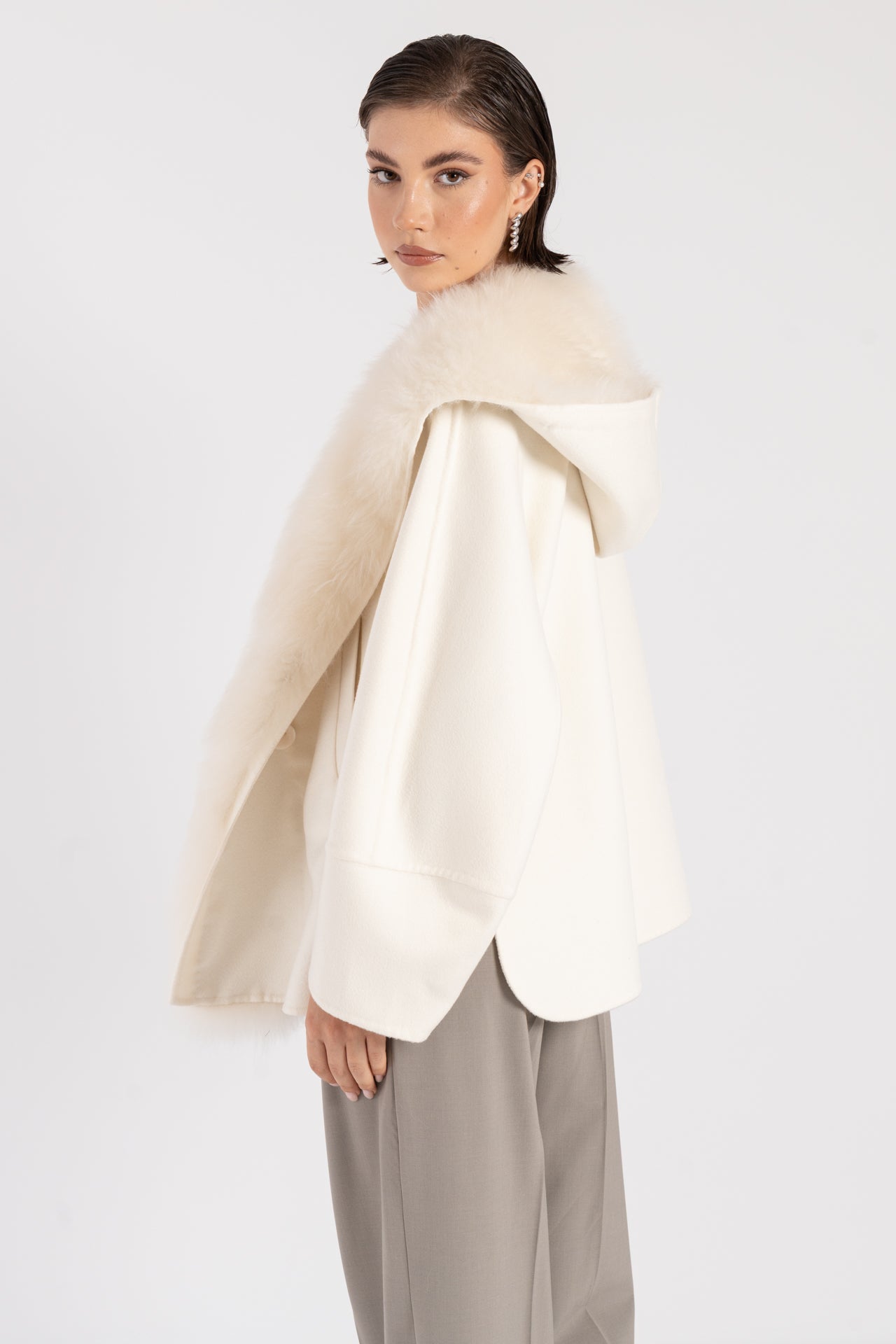 Giacca con capra cashmere