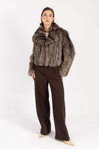 Куртка из лисьего меха
