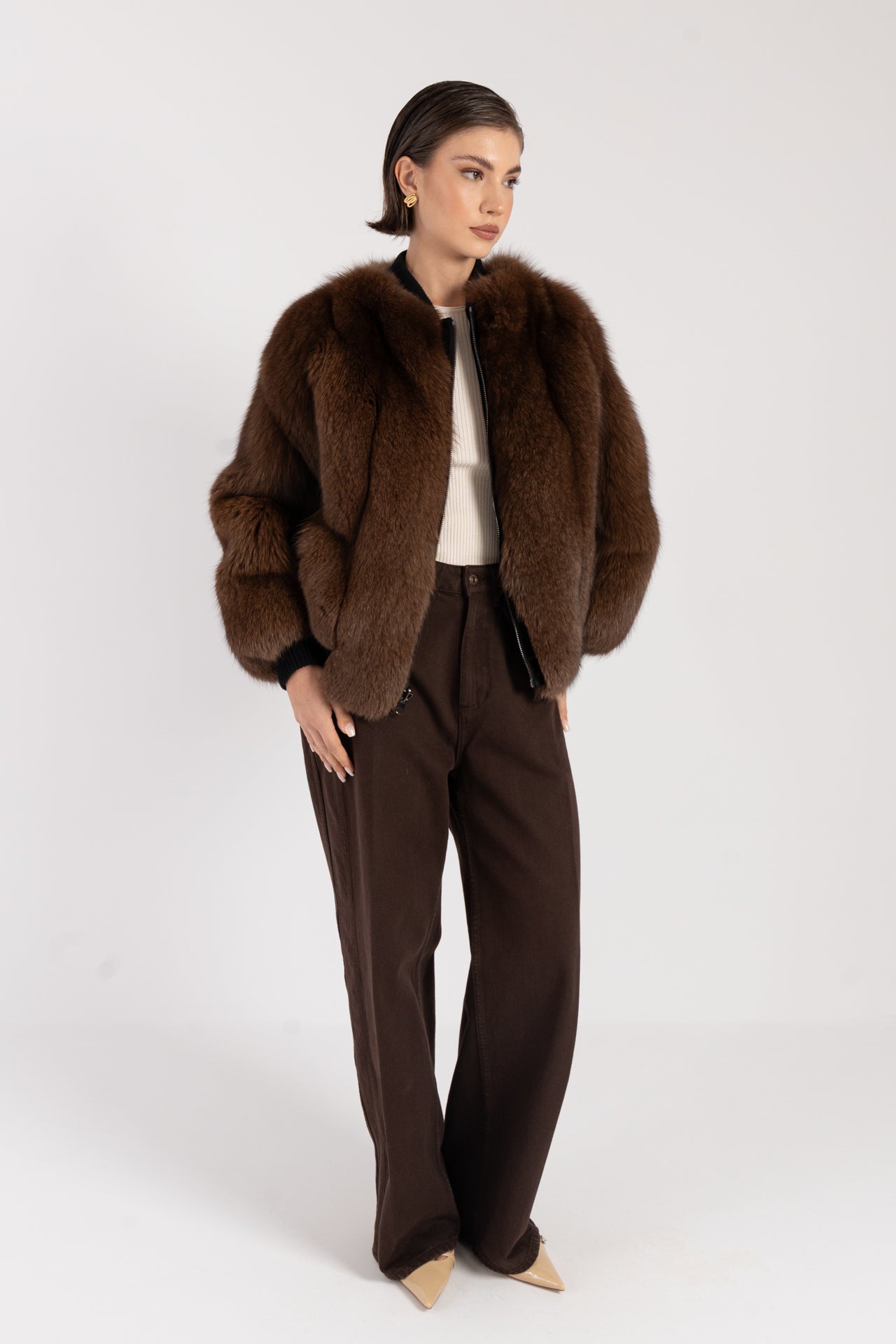 Bomber in volpe