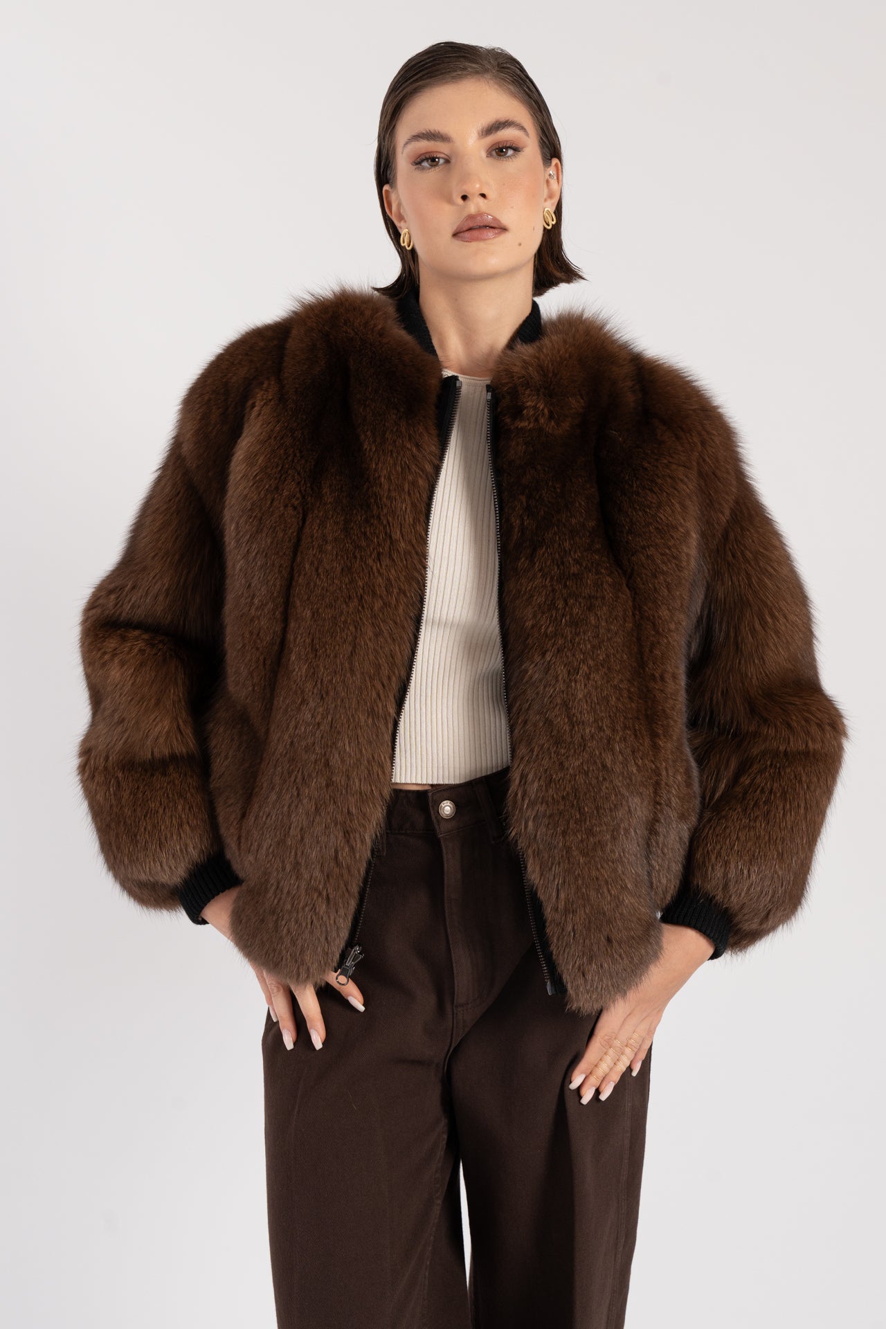 Bomber in volpe