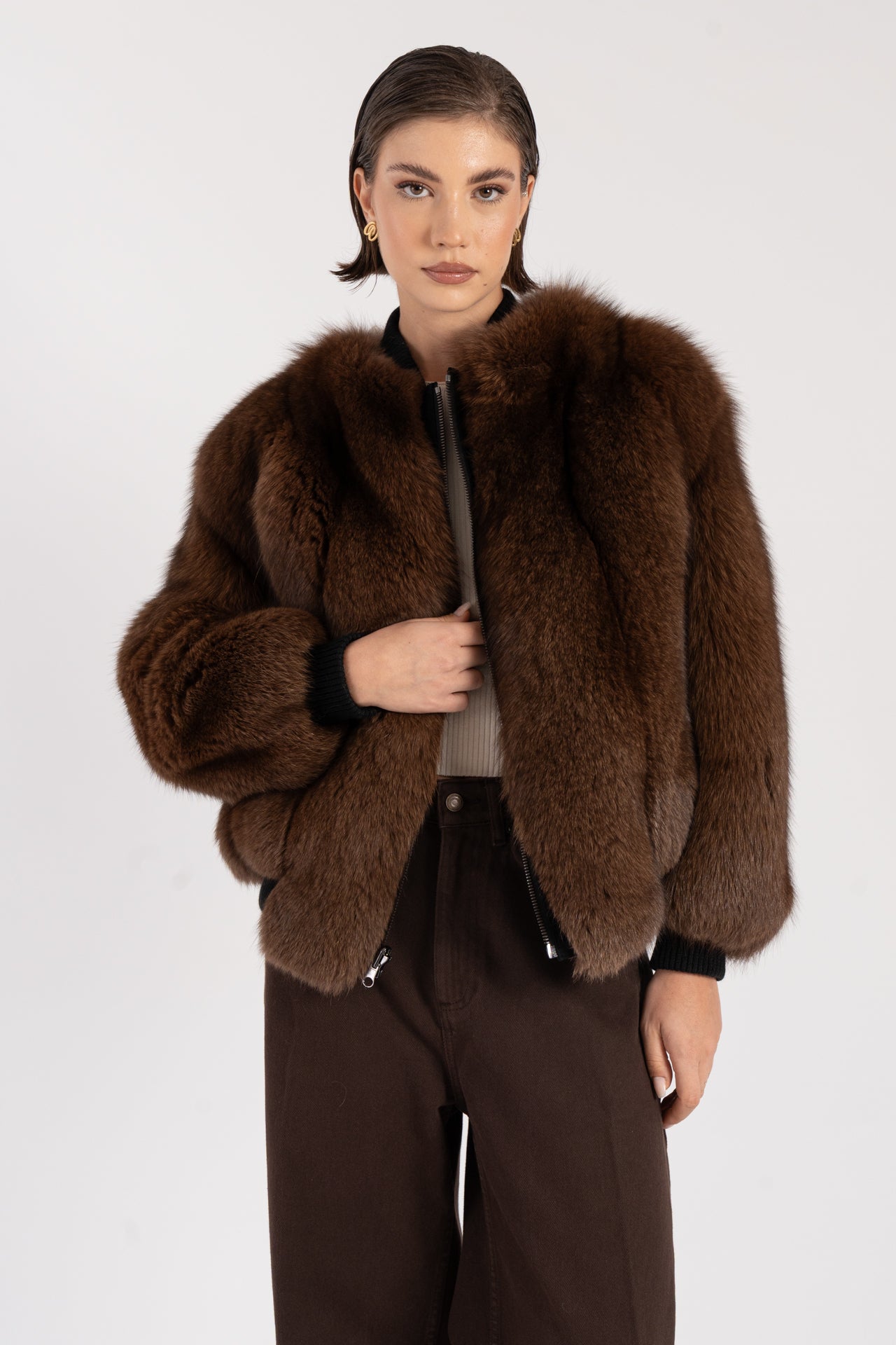 Bomber in volpe