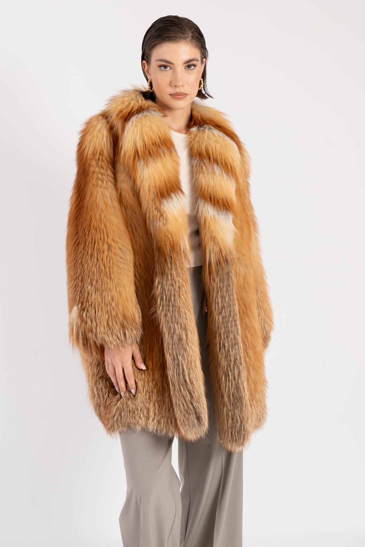 Cappotto in volpe
