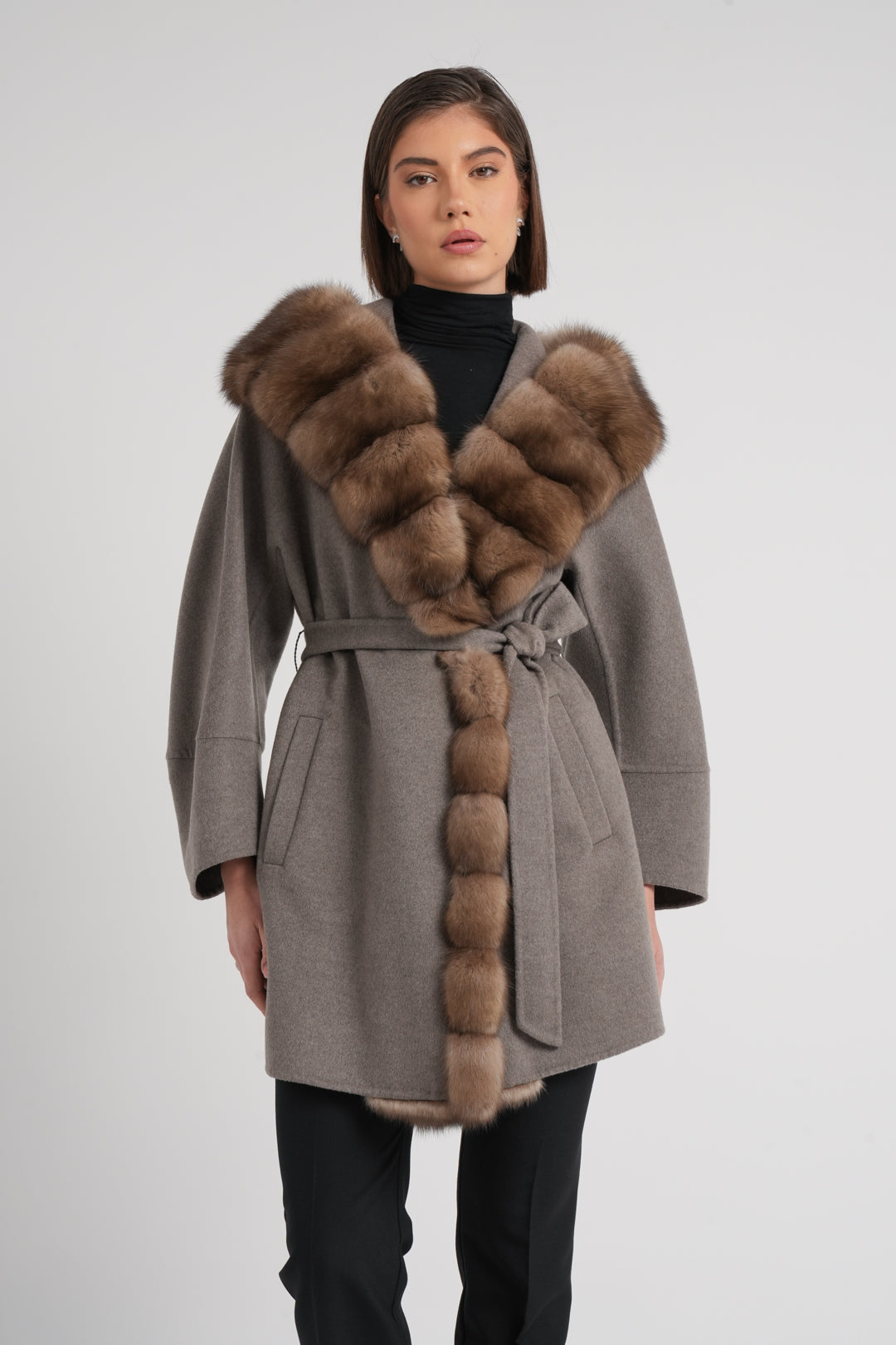 Giacca con zibellino