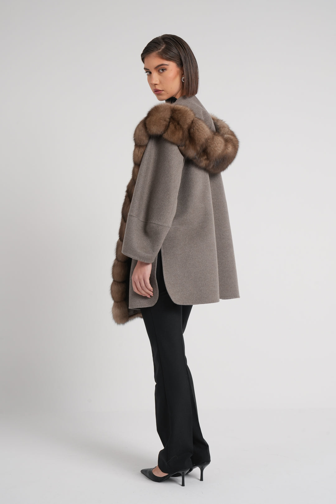 Giacca con zibellino