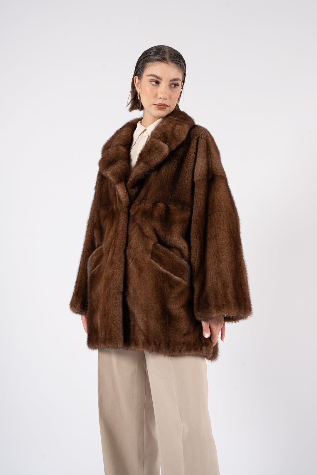Mink coat