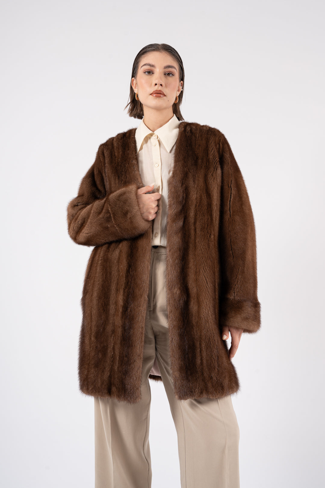 Mink coat