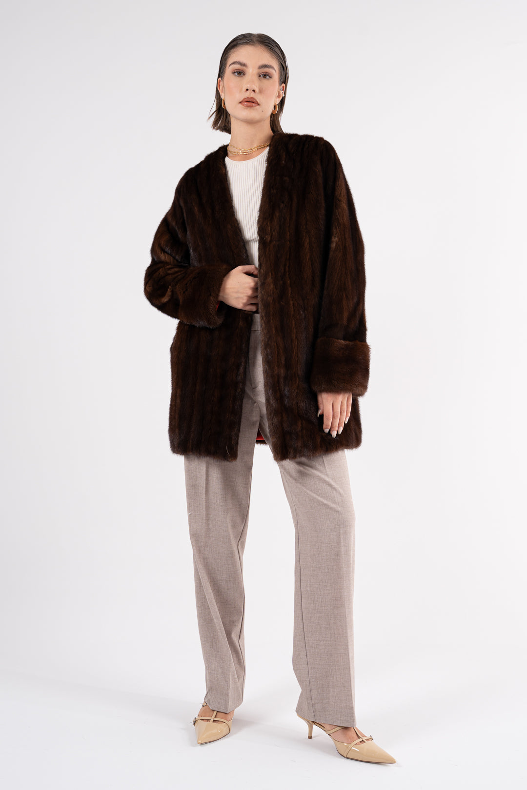 Mink coat