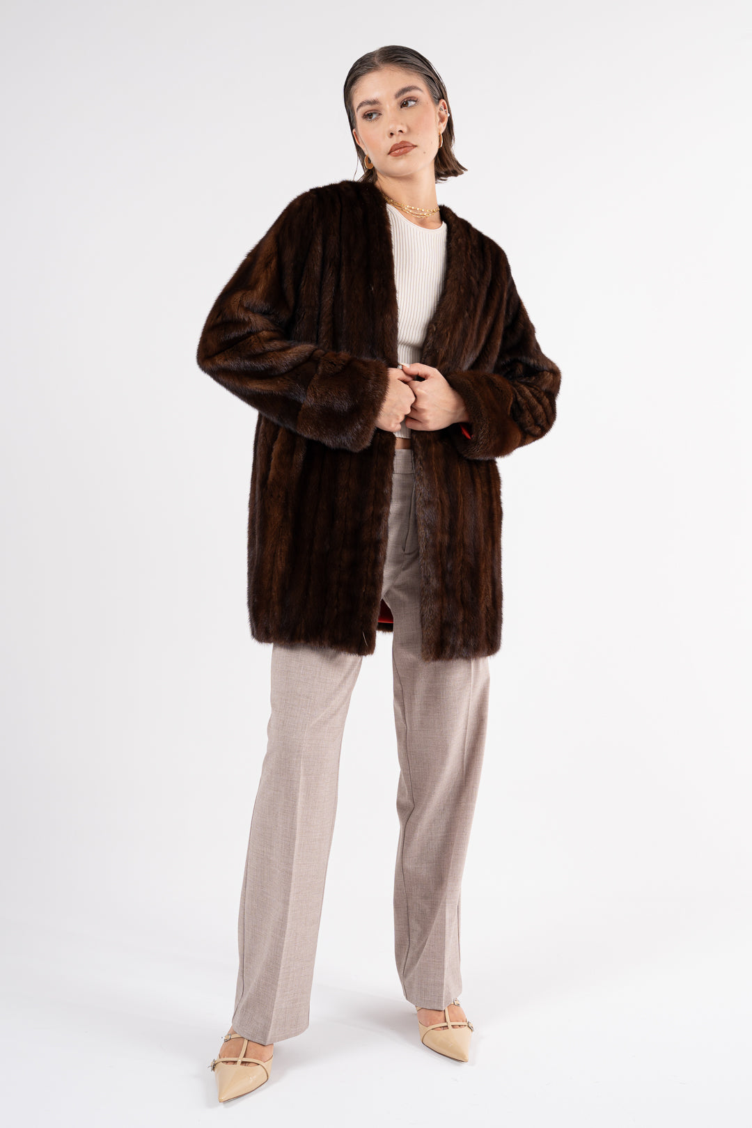 Mink coat